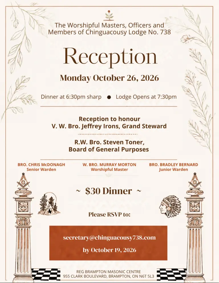 26-10-26 Chinguacousy Lodge Reception